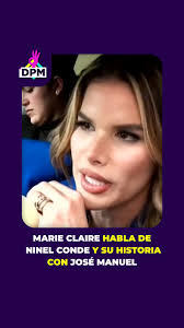 #MarieClaire aseguró que no vivió ningún tipo de violencia con  #JoséManuelFigueroa y que #NinelConde tiene todo el derecho de contar su  historia. También señaló que mantiene una relación cordial con ...