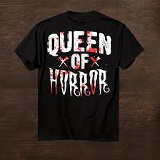 Mother's day greeting card | horror mother's day you can personalize the text on the inside! Horror Movie Gift Scary Queen Of Horror Mothers Day Funny Shirt