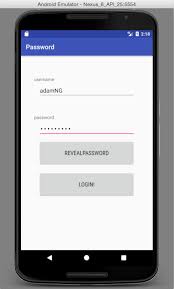 Download our app for android. Android Studio Password Input And Reveal Password Example