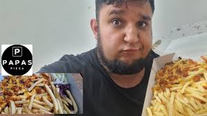 Trying a TakaTak from Lala's.