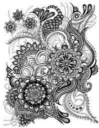 Free Form Drawing With Design Zentangle Drawings Mandala Design Art Mandala Drawing
