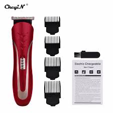 Us 8 37 45 Off 3 6 9 12mm Limit Comb Hair Clipper Men Carbon Steel Head Shaver Rechargeable Trimer Electric Beard Cutter Razor Hair Trimmer P42 In
