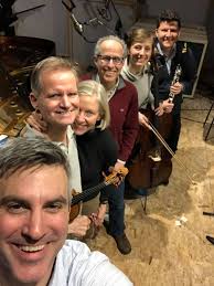 What an inspiring, unforgettable day today. “We” (they!) recorded LIVING  FRESCOES, a thirty-minute chamber work commissioned by Chamber Music  Monterey Bay a few years ago. I have always had reservations about it.