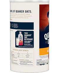 With this you could add in other ingredients to your oatmeal, since the oats are the base. Old Fashioned Quaker Oats Quakeroats Com