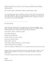Odesk Sample Cover Letter For Advertising And Seo