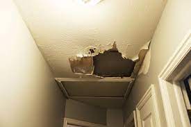 Demonstrating the method of applying sheetrock compound with a traditional roller method, very fast and easy for any competent diy'er pianter or. How To Replace Ceiling Sheetrock