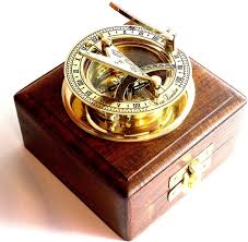 Sep 06, 2017 · place the compass on a flat surface and away from anything that might interfere with its magnetic field. Thorinstruments Brass Sundial Compass Solid Brass Pocket Sundial West London With Wooden Box