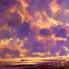 High quality purple sunset gifts and merchandise. At The End Of The Day Sky Painting Sunset Painting Purple Sunset