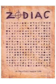 Zodiac 27x40 Movie Poster 2007 Movie Posters Movies Zodiac