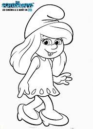 Ce coloriage et dessin de vie quotidienne pour les enfants est gratuit à imprimer et à colorier. Coloriage Schtroumpfette En Beaute Dessin Gratuit A Imprimer
