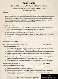 A cfo, or chief financial officer, is responsible for overseeing the financial operations of a company and making decisions based on the company's financial stability. Cfo Resume Objective