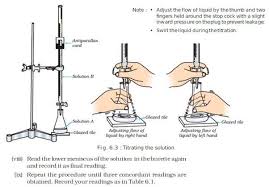 chemistry practical class 11 experiments and observations