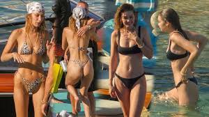 Bella Gigi Hadid Heat Up Greece In Revealing Bikinis