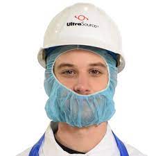 However, it's not always easy to define the term beard. some employers dictate the length that facial hair can reach before triggering the beard net policy. Amazon Com Ultrasource 444066 Polypropylene Hair Net Beard Cover Large Latex Free Blue Pack Of 100 Industrial Scientific