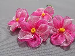 Kurdele Oyalari Pembe Menekse Cicegi How To Make A Pink Violet Flower From A Ribbon Youtube Kurdele Oyasi Kagit Cicek Kurdele Isi