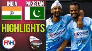 Ind vs pak championship played. India V Pakistan 2018 Men S Hockey Champions Trophy Highlights Youtube