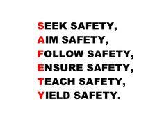 Along with internet safety, students also need to be taught about things like plagiarism, copyright, creative commons, search engines, and effective research techniques. 7 Safety Quotes Ideas Safety Quotes Workplace Safety Slogans Health And Safety Poster