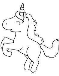 Ausmalbild Baby Einhorn Springt Zum Kostenlosen Ausdrucken Und Ausmalen Fur Kinder Ausmalbilder Malvorlagen Baby Einhorn Malvorlagen Pferde Einhorn Malen