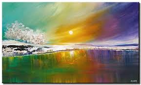 Beautiful Colorful Landscape Painting