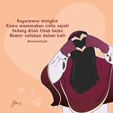 Kata kebahagiaan akan kehilangan artinya jika tidak diimbangi dengan kesedihan. Gambar Kartun Wanita Muslimah Dan Kata Mutiara Galeri Keren