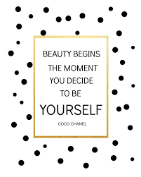 Coco chanel noir (black) perfume bottle. Printable Art Inspirational Print Beauty Begins Chanel Quote Typography Quote Home Decor Motivational Poster Wall Art Youfashion Net Leading Fashion Lifestyle Magazine