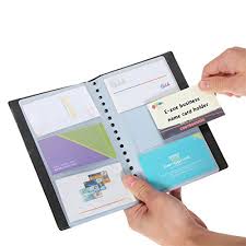 The best business card mockup can represent you as a professional designer, fitness trainer or layer. Business Card Holder Pu Leather 240 Slots Business Name Id Professional Credit Card Holder Rack Book Case Organizer Name Card Book Holder Office Business Card Holder 240cell Buy Online In Grenada At