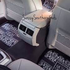 Monogrammed Car Mats Back Set Personalized By Sassysoutherngals Car Personalization Car Accessories For Women Monogram Car Mat