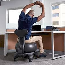 I liked that my core got a workout while i sat at my desk. Amazon Com Gaiam Classic Balance Ball Chair Exercise Stability Yoga Ball Premium Ergonomic Chair For Home And Office Desk With Air Pump Exercise Guide And Satisfaction Guarantee Charcoal Sports Outdoors