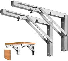 Check spelling or type a new query. Buy Folding Shelf Brackets Heavy Duty Stainless Steel Collapsible Shelf Bracket For Bench Table Space Saving Diy Bracket Max Load 550lb Long 10 2 Pcs Online In Turkey B07kwny2cw