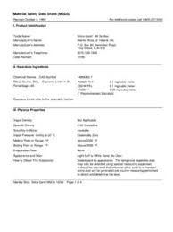 A material safety data sheet (msds) provides basic information on a material or chemical product. Material Safety Data Sheet Sds Msds Material Safety Data Sheet Sds Msds Pdf Pdf4pro