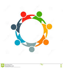 Download People Community Helping Each Other Vector Illustration Via Cartoondealer Concept Social Network Busines Vector Illustration Illustration Emblem Logo