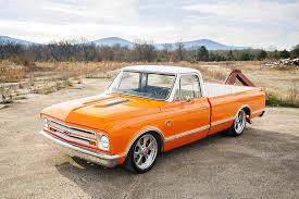Image result for Orange 1967 Truck