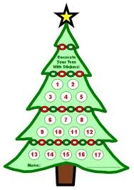 winter and christmas sticker charts a fun way to chart your