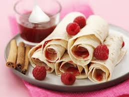 Himbeer Crepes Rezept Rezepte Lebensmittel Essen Crepes