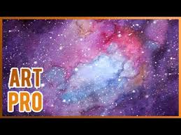 How To Draw A Galaxy Very Easy With Watercolors Youtube Easy drawing tips for beginners. how to draw a galaxy very easy with watercolors