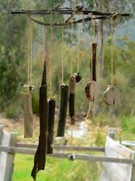 Natural Hanging Wind Chrim Windspiele Windspiele Diy Instrumente Basteln
