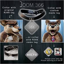 Room 366 collars and tags now available - Also custom made! by EZwolf --  Fur Affinity [dot] net
