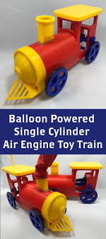 Balloon Powered Single Cylinder Air Engine Toy Train Toy Trains For Kids Toy Train Toys