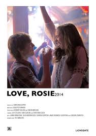 Love Rosie 2014 Made By Me In 2020 Film Posters Minimalist Love Rosie Movie Iconic Movie Posters