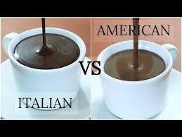 Hot Chocolate Recipe American Vs Italian Hot Chocolate Youtube Hot Chocolate Recipes Hot Chocolate Recipe Easy Italian Hot Chocolate Recipe