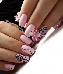 People think that all girls will like pink, probably no one does not believe it. Amazing Nail Art With Pink Acrylicnailart Pink Nail Art Nail Art Gel Nail Designs