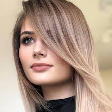 The trendiest medium length hairstyle with bangs is the layered lob with soft shaggy bangs because it suits everyone and can be styled in various ways. Long Hair With Side Bangs 40 Ideas For A New Haircut Belletag