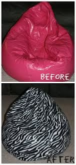 When i gave it to my daughter she ran around the house gathering up all her stuffed animals and putting them in the bag. Diy Bean Bag Cover No Sew Off 56
