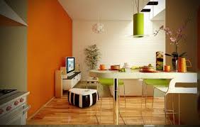Top 5 Kitchen Colour Schemes Designer Mag Interior Design Dining Room Orange Dining Room Dining Room Design