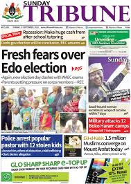 11th September 2016 by Nigerian Tribune