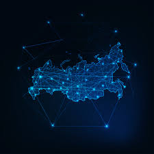 Riesige sammlung, hervorragende auswahl, mehr als 100 mio. Russland Leuchtende Netzwerkkarte Umriss Kommunikation Anschlusskonzept 587558 Vektor Kunst Bei Vecteezy