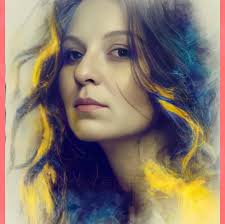 Palm Springs, California, desert sunrise view