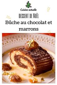 Buche Au Chocolat Et Marrons Recettes Recette Buche Au Chocolat Recette Alimentation
