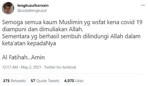 Adik ipar zulkarnain, said lukman mengatakan, zulkarnain sebelumnya safari dakwah di kabupaten kuantan singingi (kuansing) pada minggu (2/5/2021). Mv4 Pu9vhwzemm