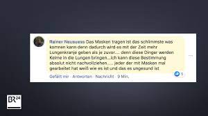 Die wichtigsten spielarten und deren hintergründe im überblick. Faktenfuchs Konnen Masken Schadlich Sein Br24